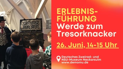 Tresorführung im Deutschen Zweirad- und NSU-Museum Neckarsulm 